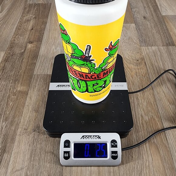 Vintage 1988 Teenage Mutant Ninja Turtles TMNT Water Sport Bottle With Straw USA - Picture 10 of 10